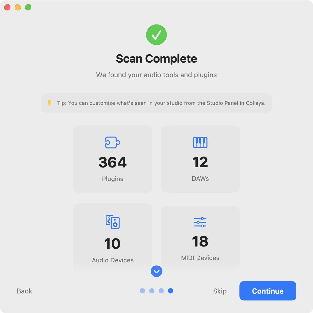Scan Complete
